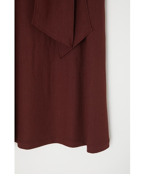 MOUSSY（マウジー）の「WAVY WAIST RIBBON ドレス（ワンピース・レディース・グリーン/ブラック/ブラウン・FREE）」の14枚目の写真