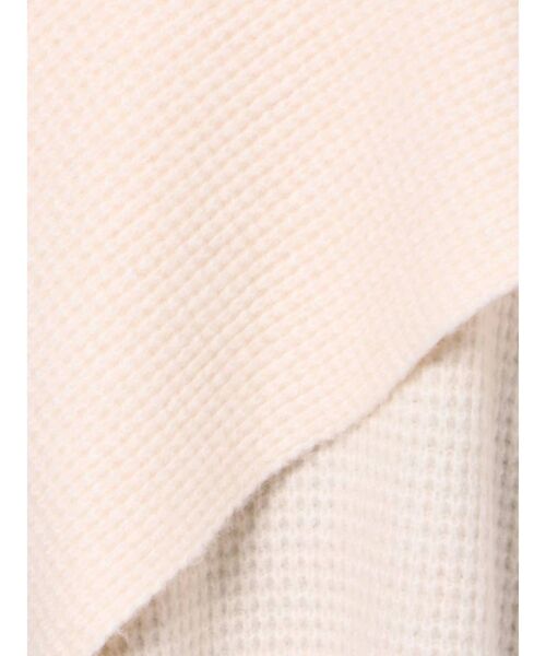 LAGUNAMOON(ラグナムーン)の「アシンメトリーパーツニットプルオーバー(ニット/セーター・レディース・アイボリー/ブラウン/モカ・FREE)」の11枚目の写真