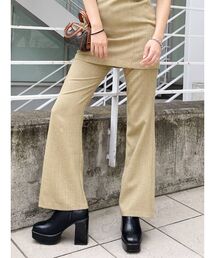 EVRIS | サマーツイードフレアパンツ【セットアップ着用可能】(その他パンツ)