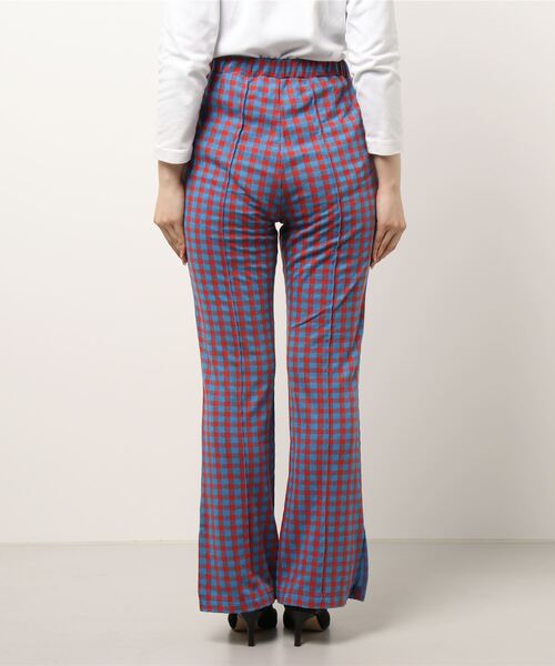 ROSE BUD（ローズバッド）の「チェック柄パンツ（その他パンツ・レディース・オレンジ/ブルー・FREE）」の4枚目の写真