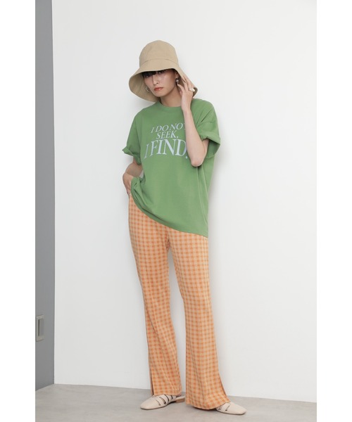 ROSE BUD（ローズバッド）の「チェック柄パンツ（その他パンツ・レディース・オレンジ/ブルー・FREE）」の7枚目の写真