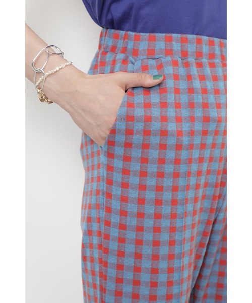 ROSE BUD（ローズバッド）の「チェック柄パンツ（その他パンツ・レディース・オレンジ/ブルー・FREE）」の13枚目の写真