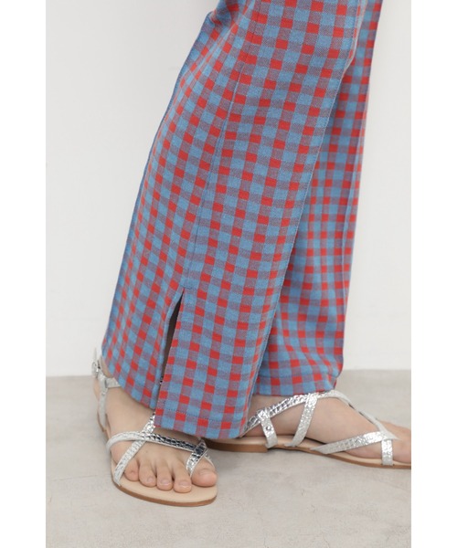 ROSE BUD（ローズバッド）の「チェック柄パンツ（その他パンツ・レディース・オレンジ/ブルー・FREE）」の14枚目の写真