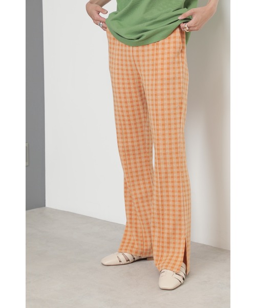 ROSE BUD（ローズバッド）の「チェック柄パンツ（その他パンツ・レディース・オレンジ/ブルー・FREE）」の19枚目の写真