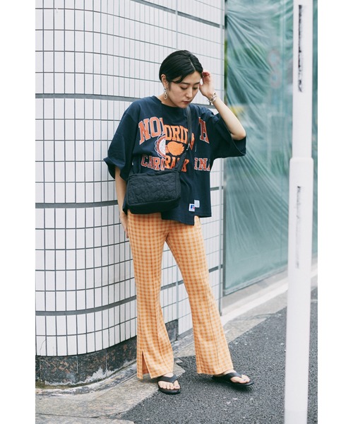 ROSE BUD（ローズバッド）の「チェック柄パンツ（その他パンツ・レディース・オレンジ/ブルー・FREE）」の18枚目の写真