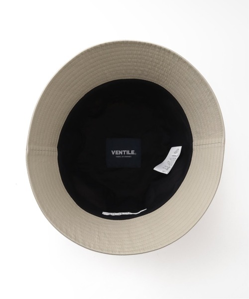 KIJIMA TAKAYUKI(キジマ タカユキ)の「【KIJIMA TAKAYUKI / キジマ タカユキ】ベンタイルコットン バケットハット(ハット・メンズ・チャコールグレー/ブラック・FREE)」の7枚目の写真