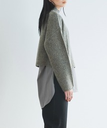 ハイネックニット×クルーネックTシャツSET