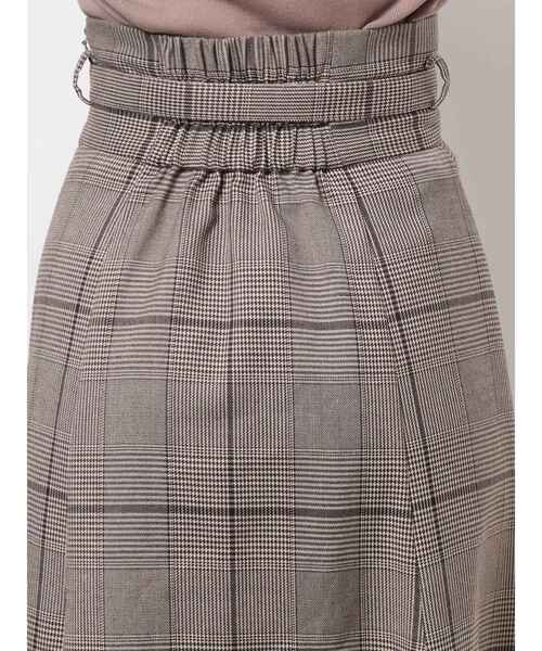 dazzlin（ダズリン）の「サイドヘムプリーツスカート（スカート・レディース・ダークブラウン/ブラウン/グレー/モカ・SMALL/MEDIUM）」の10枚目の写真