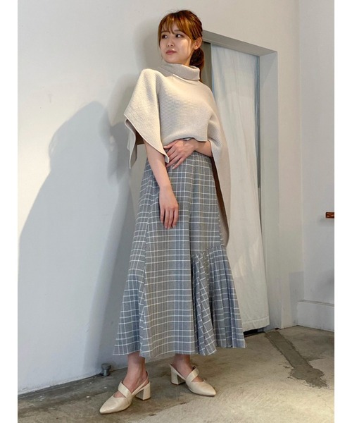 dazzlin（ダズリン）の「サイドヘムプリーツスカート（スカート・レディース・ダークブラウン/ブラウン/グレー/モカ・SMALL/MEDIUM）」の20枚目の写真