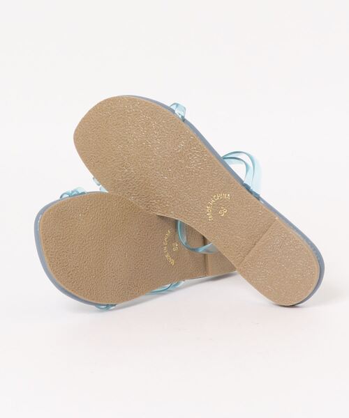 NOFALL（ノーフォール）の「クリアストラップフラットサンダル（サンダル・レディース・ホワイト系その他/ブラック系その他/ベージュ系その他/ブルー系その他・LL/3L/SS/S/M/L/XXS/XXXS/4L）」の22枚目の写真