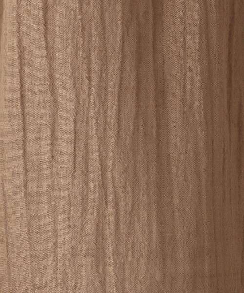 SHOO・LA・RUE（シューラルー）の「◆綿シフォン袖ボリュームブラウス（シャツ/ブラウス・レディース・ブラウン系/ネイビー・02/03/04）」の5枚目の写真