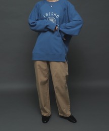 SENSE OF PLACE by URBAN RESEARCH | 【Tallサイズ/WEB限定】カラーカツラギパンツ(デニムパンツ)