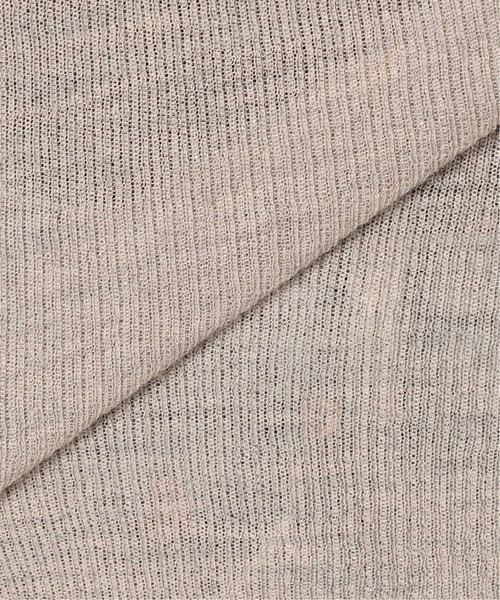 plage（プラージュ）の「ウォッシャブルアルパカMIXリブニット