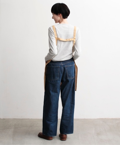 COCO WALK（ココウォーク）の「COCOWALK:抗ウイルス加工のラクエプ（エプロン・レディース・ネイビー/グリーン/マスタード・FREE）」の19枚目の写真