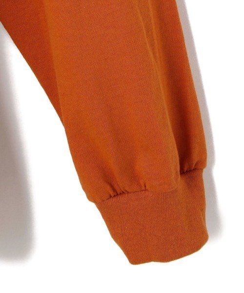 KaneZ（ケインズ）の「KaneZ/ケインズ/MR.YING YANG L/S TEE/バックプリントロングスリーブTシャツ（Tシャツ/カットソー・レディース・オレンジ/ホワイト・FREE）」の12枚目の写真