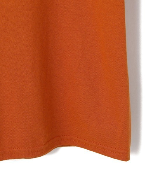 KaneZ（ケインズ）の「KaneZ/ケインズ/MR.YING YANG L/S TEE/バックプリントロングスリーブTシャツ（Tシャツ/カットソー・レディース・オレンジ/ホワイト・FREE）」の13枚目の写真