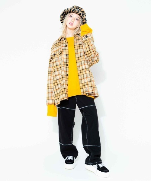 Candy Stripper(キャンディストリッパー)の「ORIENTAL EMBROIDERY ニット(ニット/セーター・レディース・イエロー/ブラック/レッド・2)」の11枚目の写真