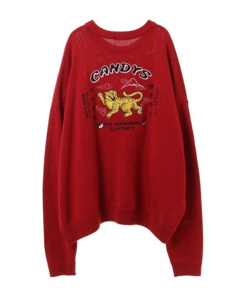 Candy Stripper(キャンディストリッパー)の「ORIENTAL EMBROIDERY ニット(ニット/セーター・レディース・イエロー/ブラック/レッド・2)」の16枚目の写真