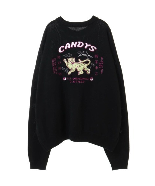 Candy Stripper(キャンディストリッパー)の「ORIENTAL EMBROIDERY ニット(ニット/セーター・レディース・イエロー/ブラック/レッド・2)」の18枚目の写真