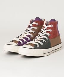 CONVERSE（コンバース）の「converse コンバース AS 100 PATCHWORK HI オールスター 100 パッチワーク HI 31304530 OCHER/RED（スニーカー・メンズ）」