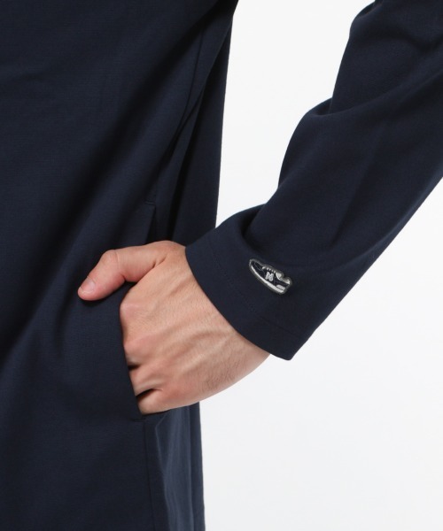 NEW BALANCE(ニューバランス)の「【別注】ニューバランス New Balance THE CITY シューズパッチ テック カーディガン JMTL1922 限定コラボ(カーディガン/ボレロ・メンズ・ネイビー/ブラック/ベージュ・S/M/L/LL)」の8枚目の写真
