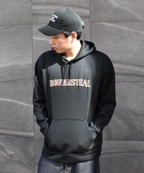 DOUBLE STEAL（ダブルスティール）の「ROUND LOGO パーカー（パーカー・メンズ・ホワイト/ブラック/トップグレー・X-LARGE/LARGE/MEDIUM）」の12枚目の写真