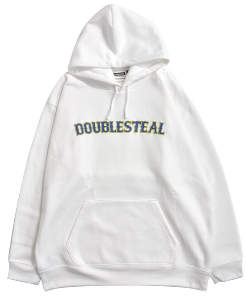 DOUBLE STEAL（ダブルスティール）の「ROUND LOGO パーカー（パーカー・メンズ・ホワイト/ブラック/トップグレー・X-LARGE/LARGE/MEDIUM）」の21枚目の写真