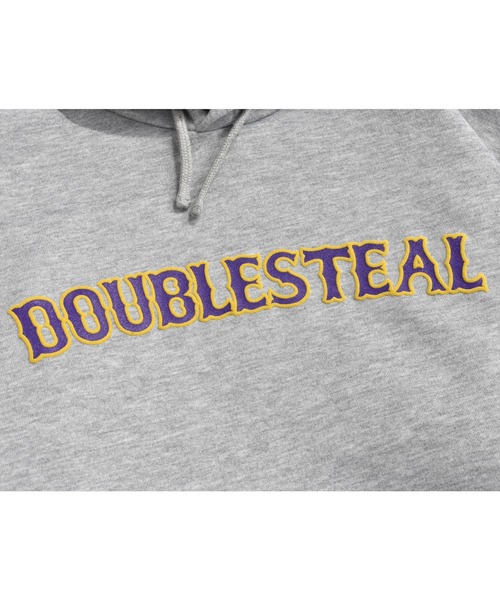 DOUBLE STEAL（ダブルスティール）の「ROUND LOGO パーカー（パーカー・メンズ・ホワイト/ブラック/トップグレー・X-LARGE/LARGE/MEDIUM）」の15枚目の写真