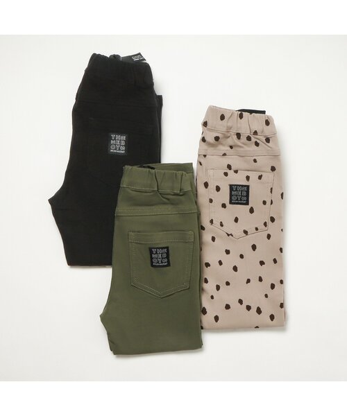 BREEZE by saori(ブリーズバイサオリ)の「WEB限定 パンツ細テーパード 10分丈 【BREEZE by saori】(その他パンツ・キッズ・キャメル/ベージュ/アイボリー/ブラック/カーキ・100/90/110/120/130/140/150)」の7枚目の写真
