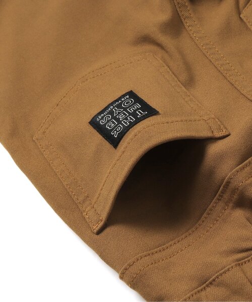 BREEZE by saori(ブリーズバイサオリ)の「WEB限定 パンツ細テーパード 10分丈 【BREEZE by saori】(その他パンツ・キッズ・キャメル/ベージュ/アイボリー/ブラック/カーキ・100/90/110/120/130/140/150)」の11枚目の写真