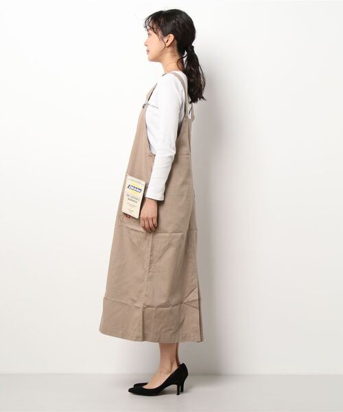 MUVEL×Dickies☆ミュベール ディッキーズ別注リボンワンピース 【公式