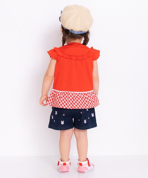 MIKI HOUSE(ミキハウス)の「キャスケット(キャップ・キッズ・ベージュ・M(50-52cm)/L(52-54cm)/LL(54-56cm)/S(48-50cm))」の3枚目の写真