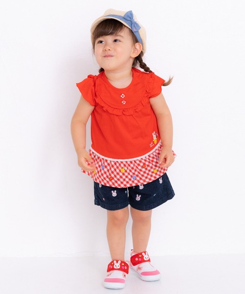MIKI HOUSE(ミキハウス)の「キャスケット(キャップ・キッズ・ベージュ・M(50-52cm)/L(52-54cm)/LL(54-56cm)/S(48-50cm))」の4枚目の写真