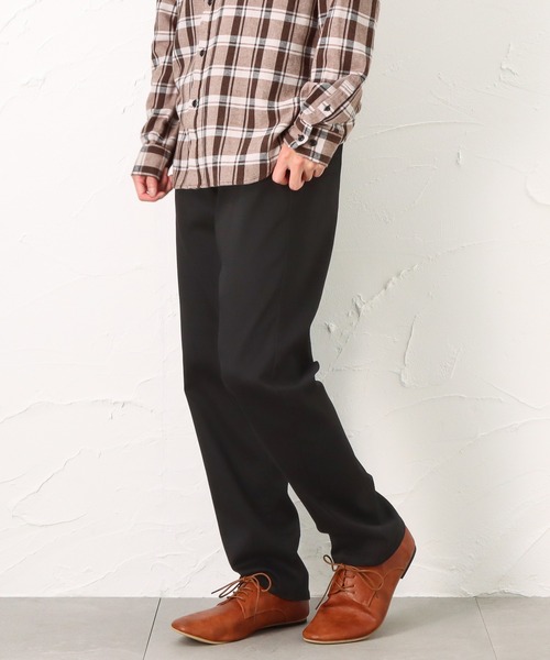 NAVY（ネイビー）の「NAVY ネイビー RICH COLORS テーパードパンツ（チノパンツ・メンズ・ブラック・M/S/L/XL）」の21枚目の写真