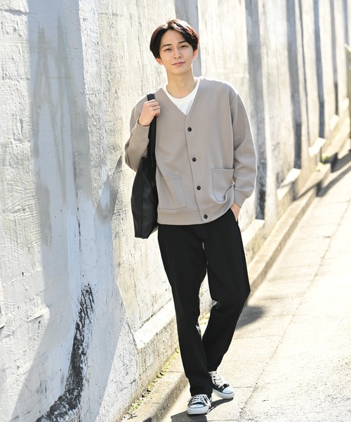 NAVY（ネイビー）の「NAVY ネイビー RICH COLORS テーパードパンツ（チノパンツ・メンズ・ブラック・M/S/L/XL）」の18枚目の写真