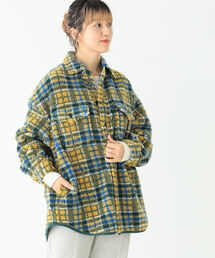 BEAMS BOY | BEAMS BOY / チェック ボア CPO(ブルゾン)