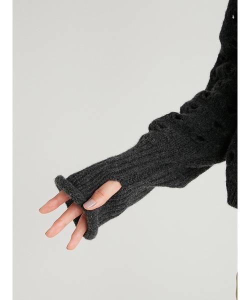 【完売品】styling /スタイリング　ドットホールニットプルオーバー styling/（スタイリング）の「ドットホールニットプルオーバー（ニット