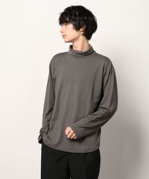 PORT BY ARK | PORT BY ARK / ポートバイアーク：Wool Turtleneck LS T-shirt：PO10-T002[COR](Tシャツ/カットソー)