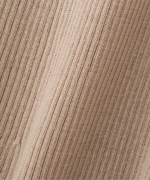 NATURAL BEAUTY BASIC（ナチュラルビューティーベーシック）の「ゴアードスカートニットセットアップ（ワンピース・レディース・ベージュ/イエロー/ネイビー・SMALL/MEDIUM）」の10枚目の写真