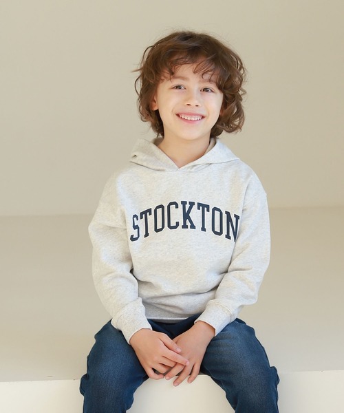 GLOBAL WORK（グローバルワーク）の「キッズ/グラフィックパーカー/216114（Tシャツ/カットソー・キッズ・ブラック/アイボリー/オフホワイト/グリーン/グレー/ホワイト系その他3・110cm/100cm/140cm/160cm/150cm/130cm/120cm）」の5枚目の写真