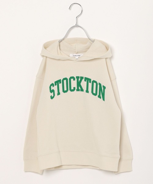 GLOBAL WORK（グローバルワーク）の「キッズ/グラフィックパーカー/216114（Tシャツ/カットソー・キッズ・ブラック/アイボリー/オフホワイト/グリーン/グレー/ホワイト系その他3・110cm/100cm/140cm/160cm/150cm/130cm/120cm）」の3枚目の写真