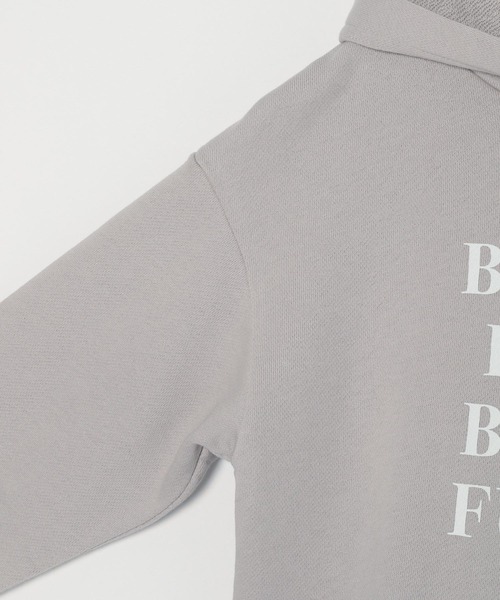 GLOBAL WORK（グローバルワーク）の「キッズ/グラフィックパーカー/216114（Tシャツ/カットソー・キッズ・ブラック/アイボリー/オフホワイト/グリーン/グレー/ホワイト系その他3・110cm/100cm/140cm/160cm/150cm/130cm/120cm）」の9枚目の写真