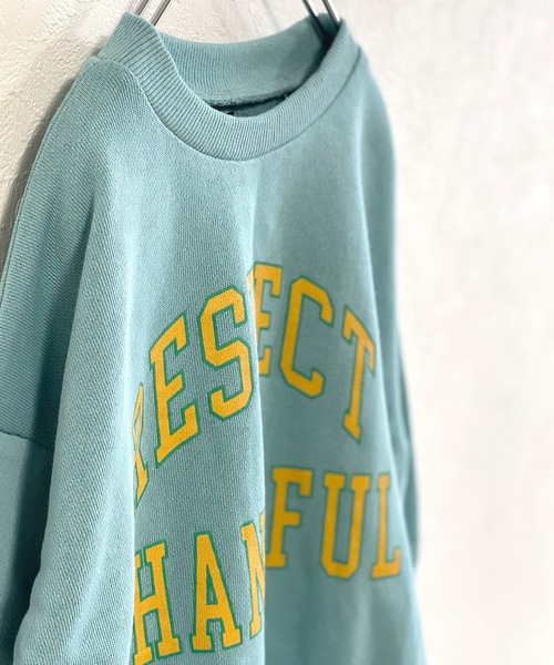 Life Support Products(ライフサポートプロダクツ)の「裏毛プリントトレーナー(80~150cm)(スウェット・キッズ・チャコール/レッド/ホワイト/ライトブルー/ブラック・140/95/110/120/90/150/100/130/80)」の10枚目の写真