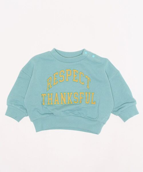 Life Support Products(ライフサポートプロダクツ)の「裏毛プリントトレーナー(80~150cm)(スウェット・キッズ・チャコール/レッド/ホワイト/ライトブルー/ブラック・140/95/110/120/90/150/100/130/80)」の14枚目の写真