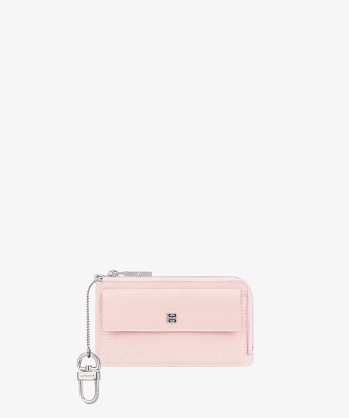 GIVENCHY（ジバンシイ）の「4G レザー 4G ジップ付き カードホルダー