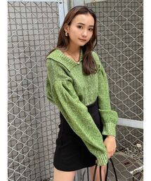 EMODA | ドロップタックスリーブニット(ニット/セーター)