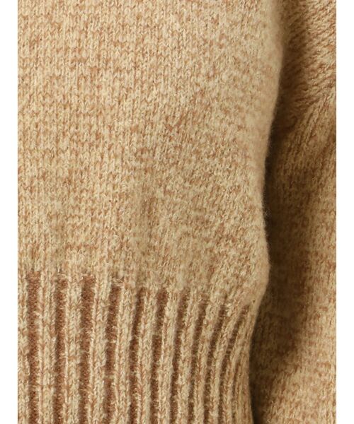 EMODA（エモダ）の「ドロップタックスリーブニット（ニット/セーター・レディース・ブラック/ベージュ/グリーン・FREE）」の21枚目の写真