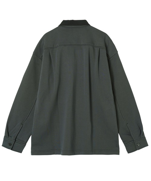 X-girl(エックスガール)の「EASY WORK SHIRT(シャツ/ブラウス・レディース・ホワイト/ベージュ/チャコール・S/M)」の13枚目の写真