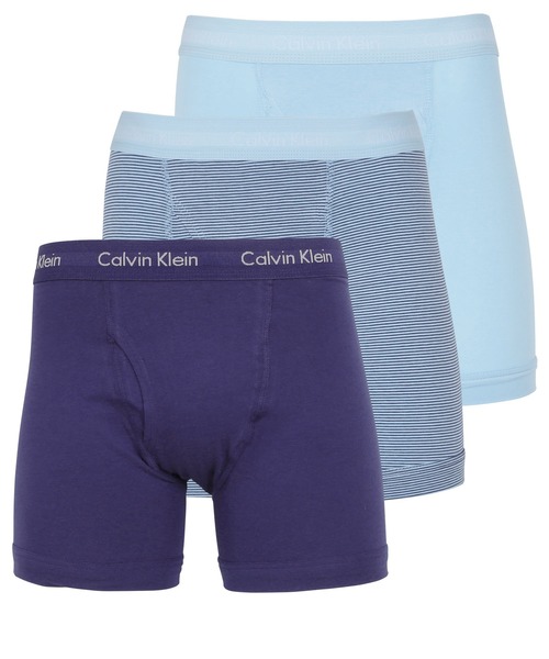 Calvin Klein(カルバン・クライン)の「【3枚セット】Calvin Klein Underwear カルバンクライン ロング ボクサーパンツ メンズ アンダーウェア 男性 下着 無地 ロゴ 3枚組(ボクサーパンツ・メンズ・ホワイト/ブルー系その他/ブラック/ブラック系その他/マルチ/ブラック系その他2/パープル/ブラック系その他3/その他/ブラック系その他4/ブルー系その他2/グレー系その他/ブラック系その他5/ブラック系その他6/その他1/その他2/その他3/ブラック系/ブラック系その他7/その他4/ブラック系1/ブルー系その他3/ブラック系2・SMALL/MEDIUM/LARGE/X-LARGE)」の14枚目の写真