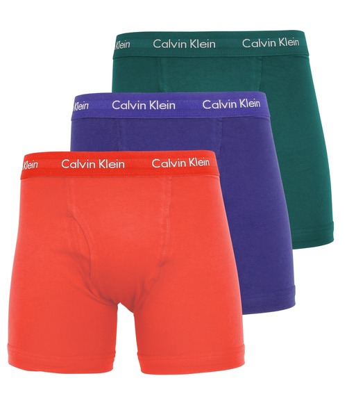 Calvin Klein(カルバン・クライン)の「【3枚セット】Calvin Klein Underwear カルバンクライン ロング ボクサーパンツ メンズ アンダーウェア 男性 下着 無地 ロゴ 3枚組(ボクサーパンツ・メンズ・ホワイト/ブルー系その他/ブラック/ブラック系その他/マルチ/ブラック系その他2/パープル/ブラック系その他3/その他/ブラック系その他4/ブルー系その他2/グレー系その他/ブラック系その他5/ブラック系その他6/その他1/その他2/その他3/ブラック系/ブラック系その他7/その他4/ブラック系1/ブルー系その他3/ブラック系2・SMALL/MEDIUM/LARGE/X-LARGE)」の19枚目の写真